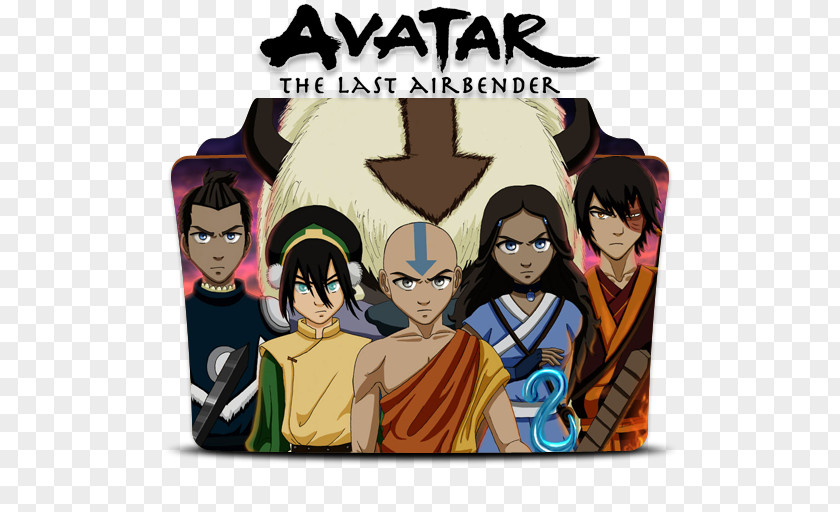 Aang Katara Zuko Toph Beifong Appa PNG