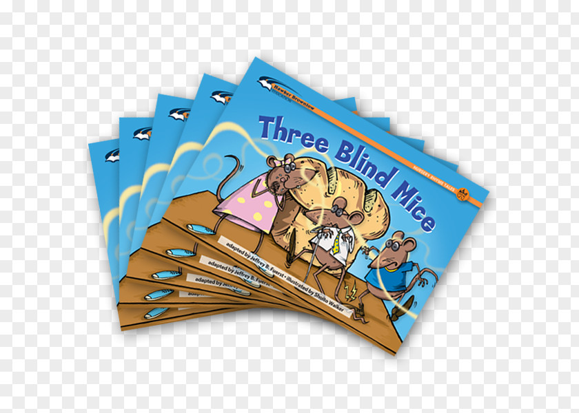 Book Paper Three Blind Mice And Other Stories Font PNG