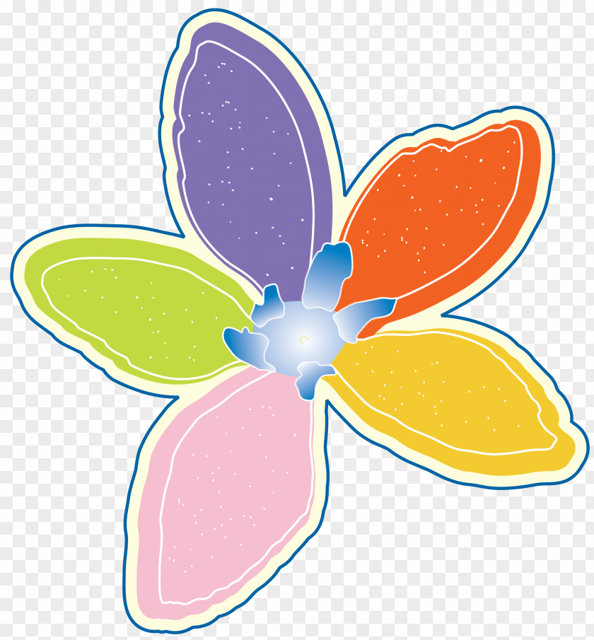Borage Medicinal Clip Art M. Butterfly Product Line PNG