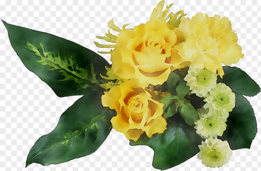 Floral Design Cut Flowers Flower Bouquet Yellow PNG