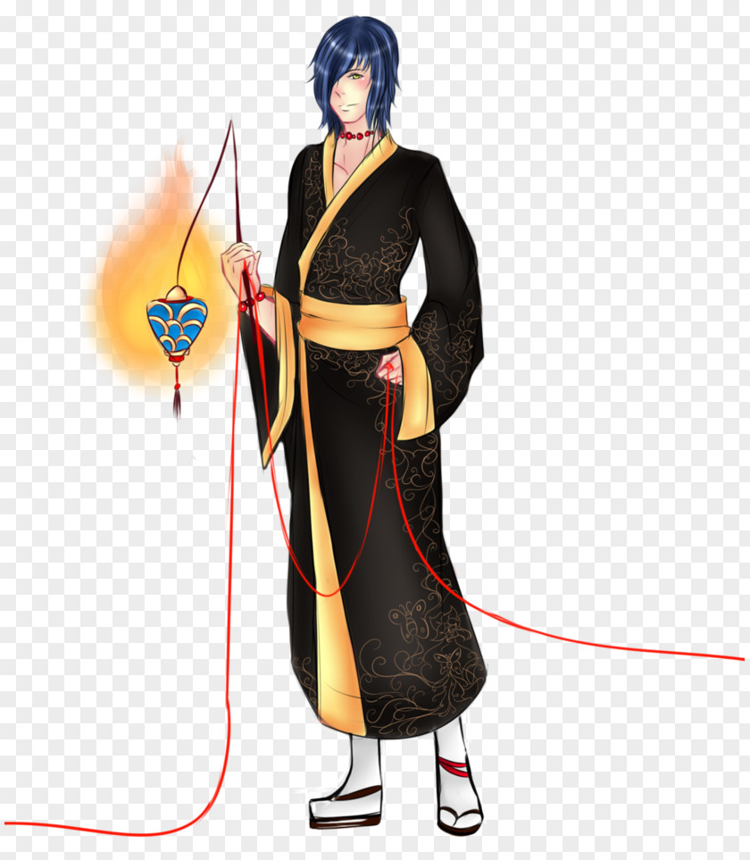 Lantern Festival Event Costume Robe Illustration Character Fiction PNG