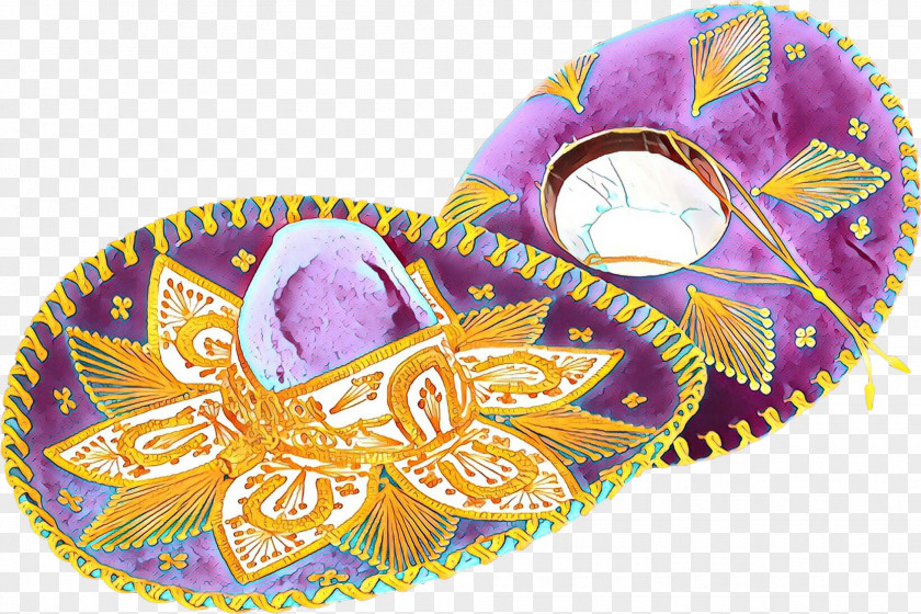 Mardi Gras Headgear Violet Footwear PNG