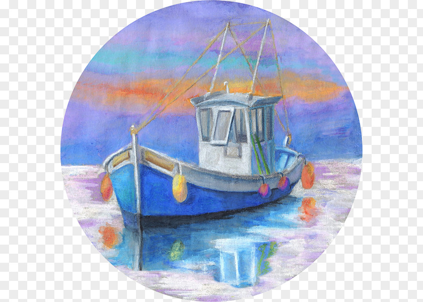 Painting Water Transportation Watercolor PNG