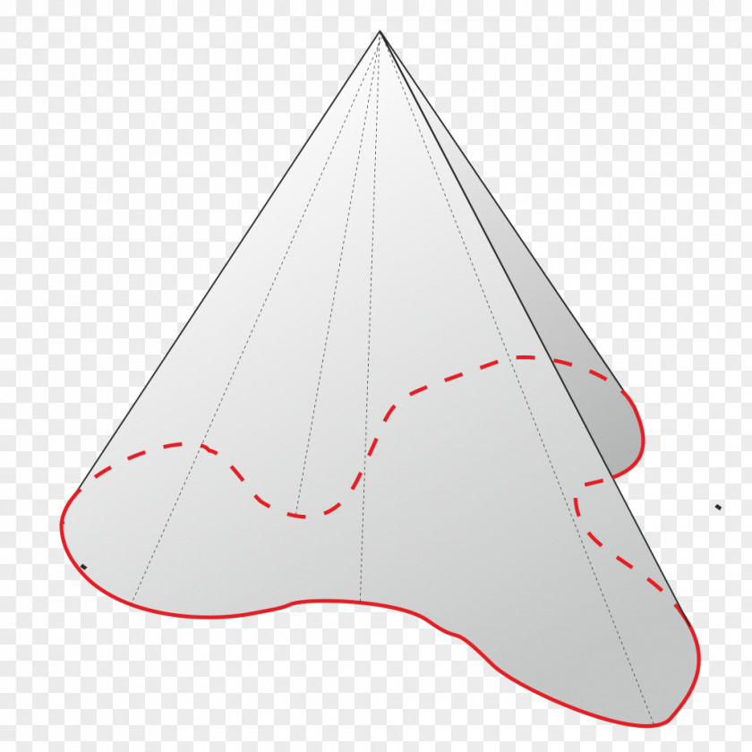 Plane Directrix Cone Net Vertex Curve PNG