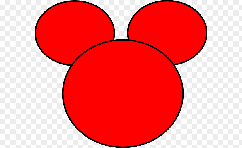 Template For Mickey Mouse Ears Minnie Clip Art PNG