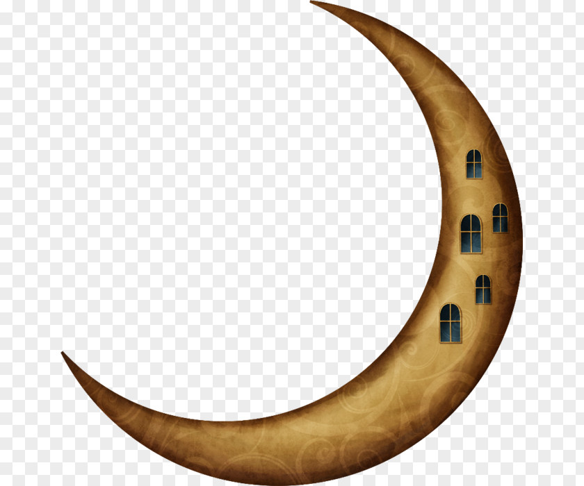 Wind Instrument Blowing Horn Crescent Moon PNG