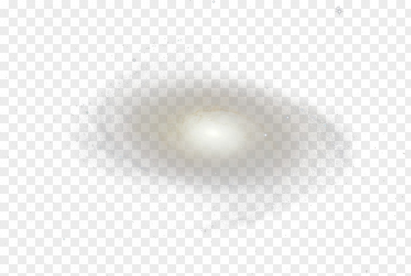 Yellow Spiral Galaxy Light White Pattern PNG