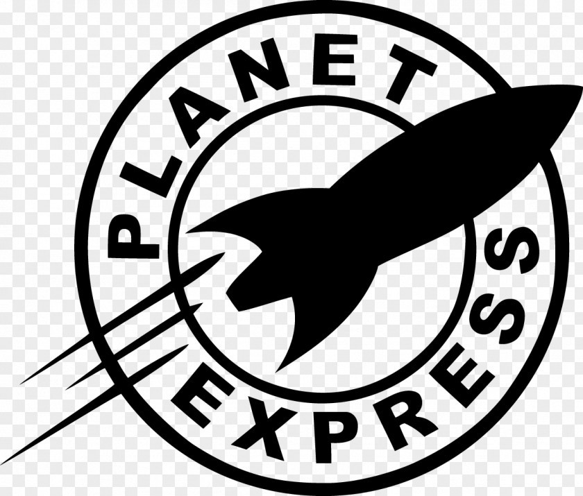 Bender Planet Express Ship T-shirt Decal Sticker PNG