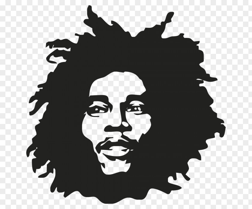 Bob Marley Silhouette Musician Drawing PNG