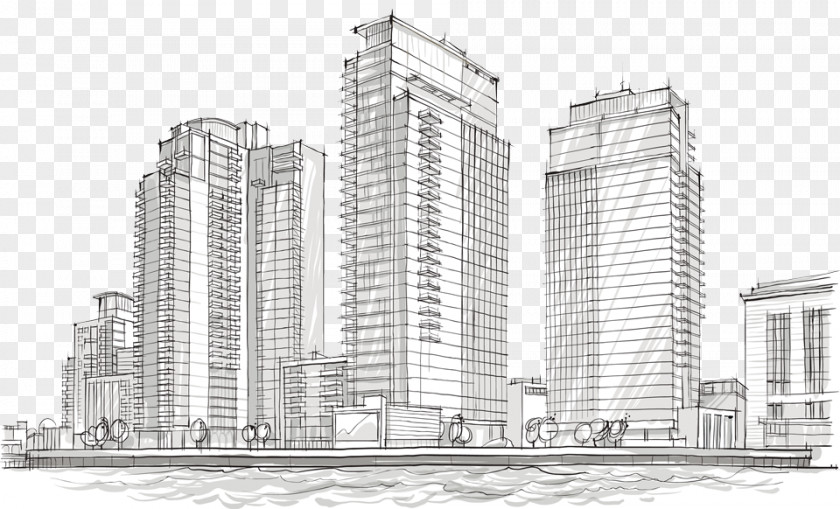 Building Architecture Architectural Drawing Sketch PNG