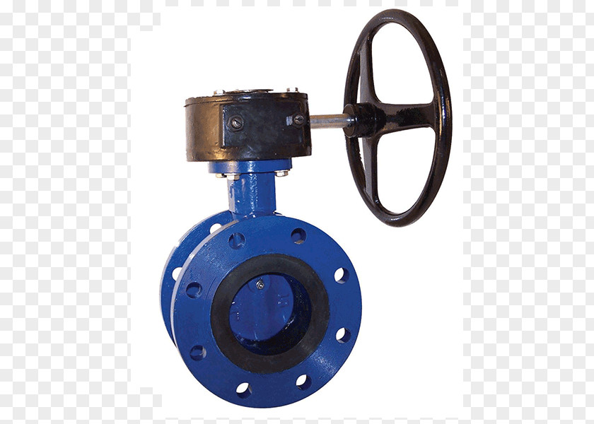 Butterfly Valve American Water Works Association Actuator Flange PNG
