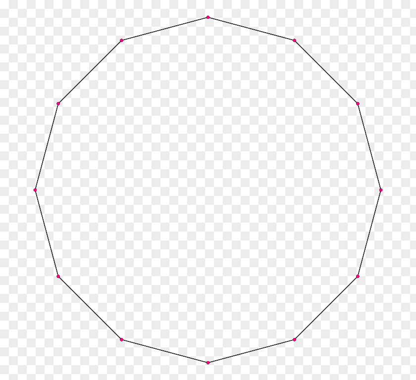 Circle Frame Tetradecagon Triangle Regular Polygon PNG