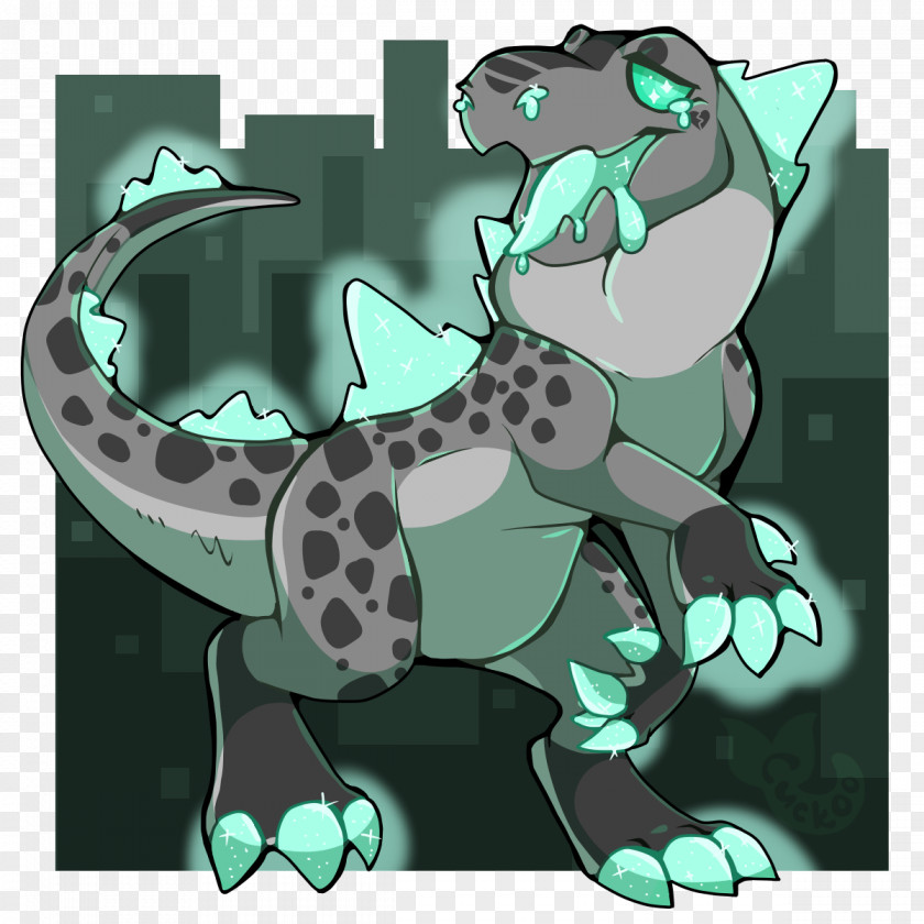 Dinosaur Amphibians Teal Clip Art PNG