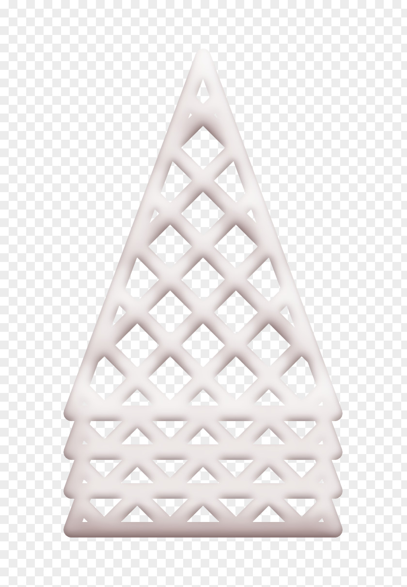 Ice Cream Icon Cone Waffle PNG