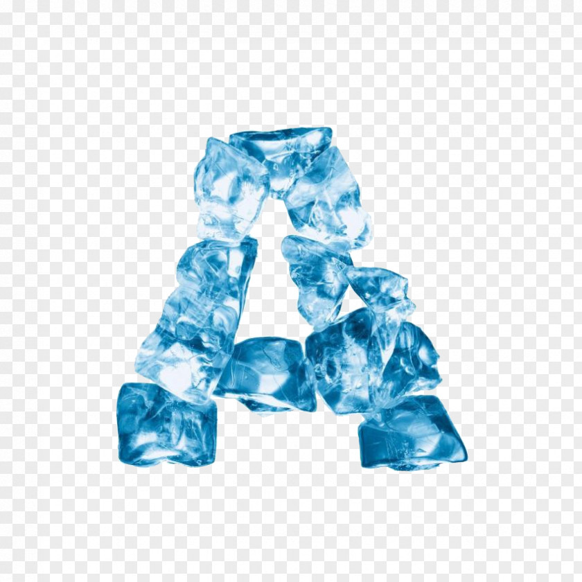 Ice Letters Letter English Alphabet Crystal PNG
