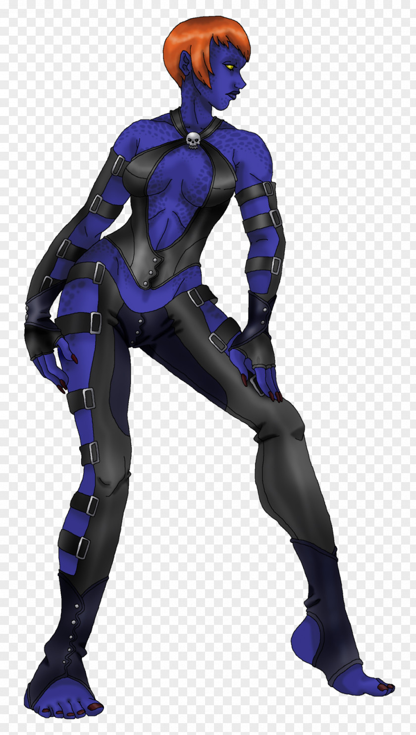 Mystique DeviantArt Cobalt Blue Purple PNG