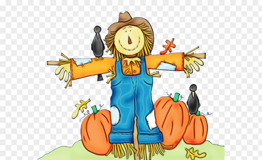 Scarecrow Cartoon Clip Art PNG