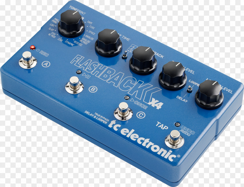 TC Electronic Ditto X4 Looper Flashback Delay Effects Processors & Pedals PNG