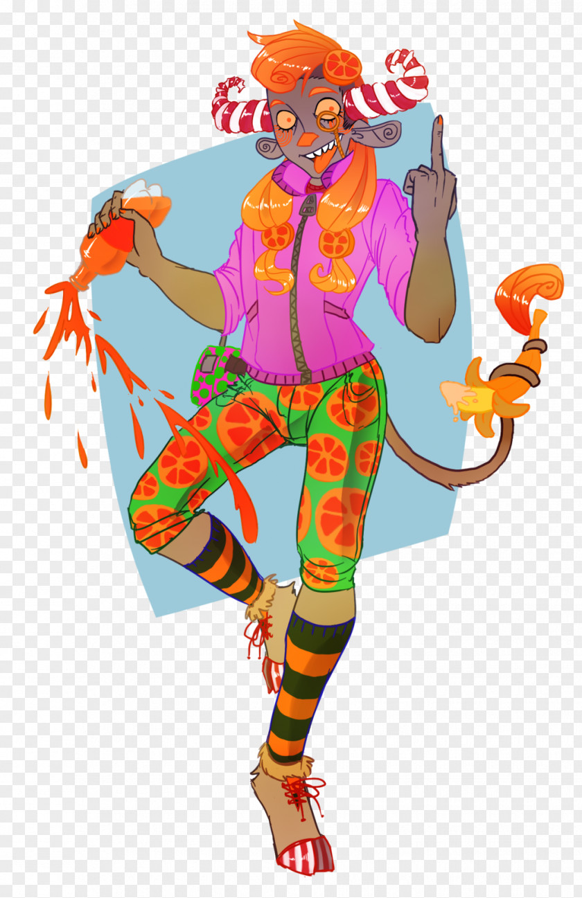 Clown Trickster Homestuck Fan Art Character PNG