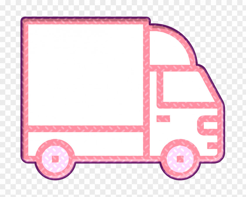 Trucking Icon Cargo Truck Car PNG