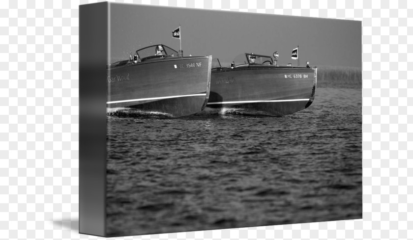 Wooden Boat Torpedo Gallery Wrap Naval Architecture Submarine Chaser PNG