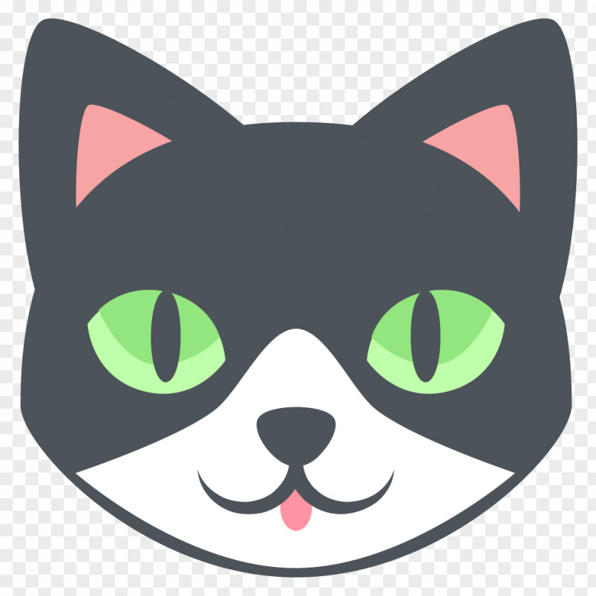 Cat Face Emojipedia Animal Whiskers PNG