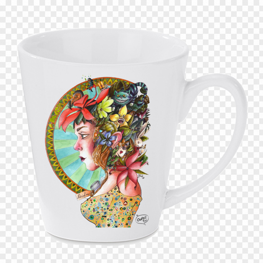 Mug Coffee Cup Teacup Decorative Arts Canvas PNG