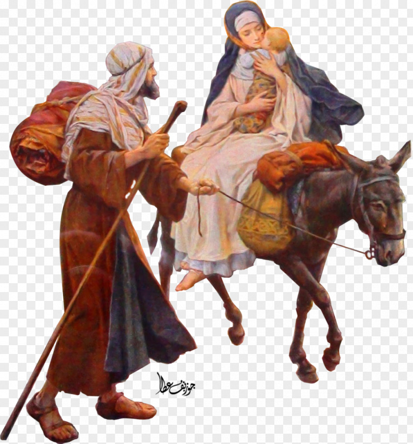 Egyptian Plane Sculpture The Flight Into Egypt Our Lady Of Sorrows Theotokos Finding In Temple PNG