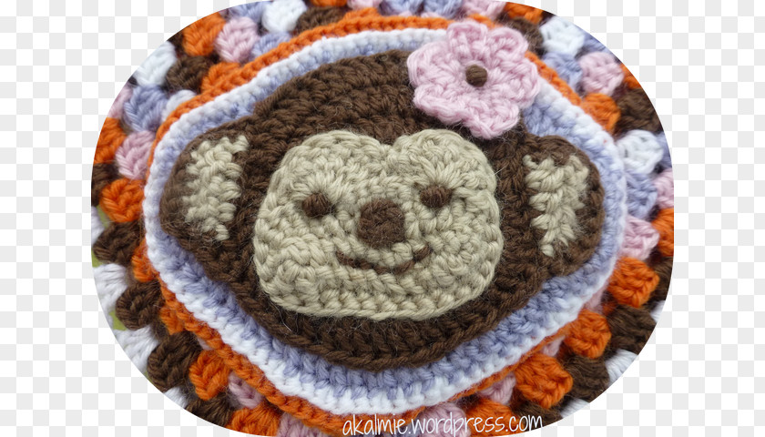 Granny Square Wool Crochet Stuffed Animals & Cuddly Toys Blanket PNG