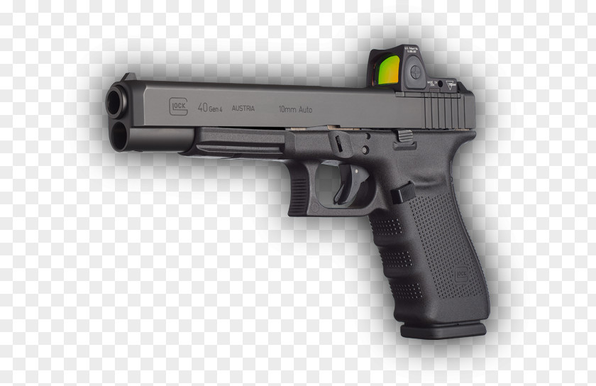 Handgun Glock 34 Ges.m.b.H. 10mm Auto Firearm PNG