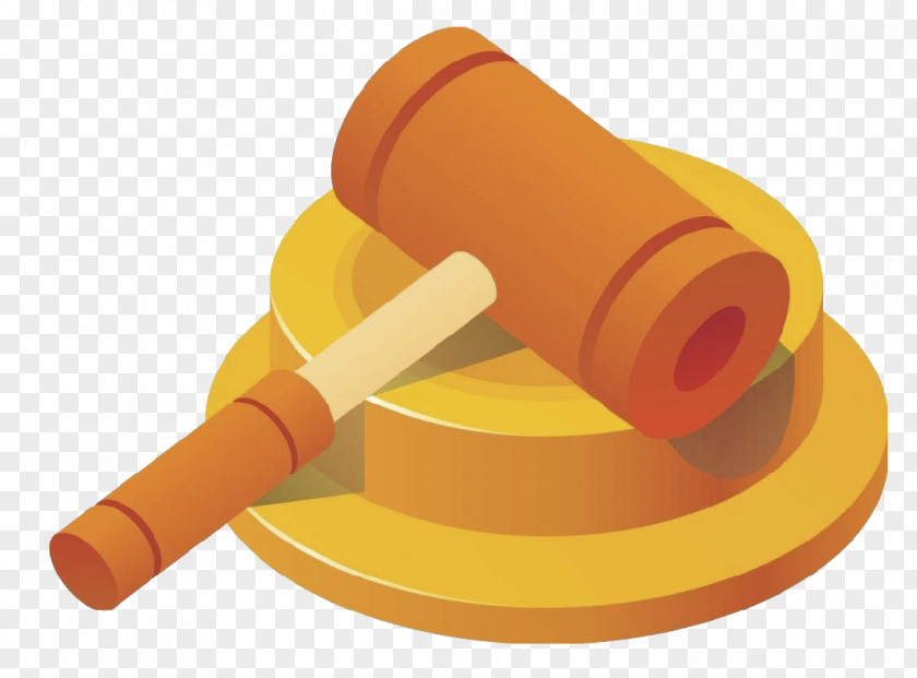 Law Hammer Model Court Statute PNG