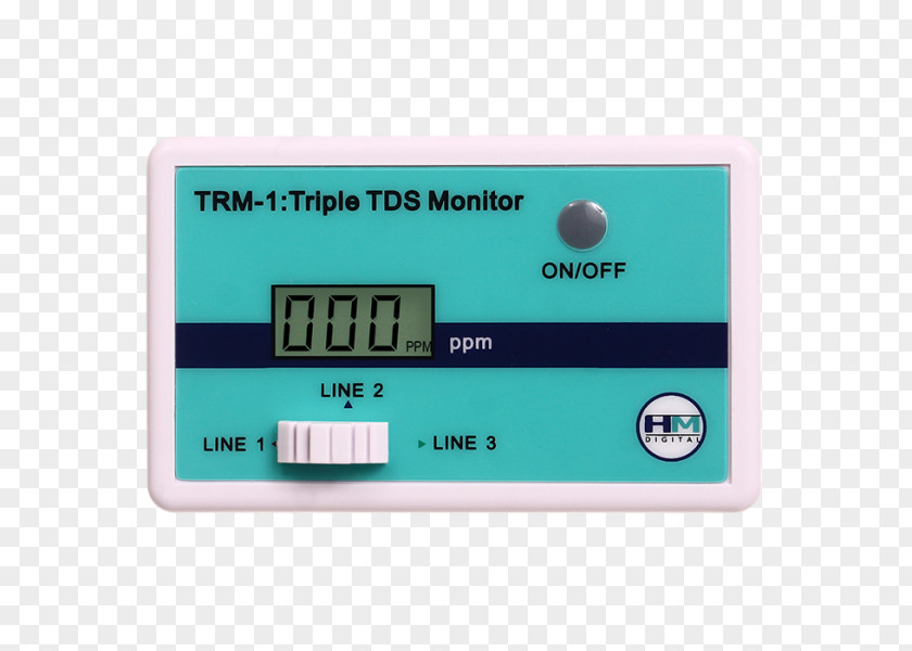 Technology Sense Line TDS Meter Total Dissolved Solids HM Digital Hand Held & Temperature Water Test TDS-3 Testing PNG