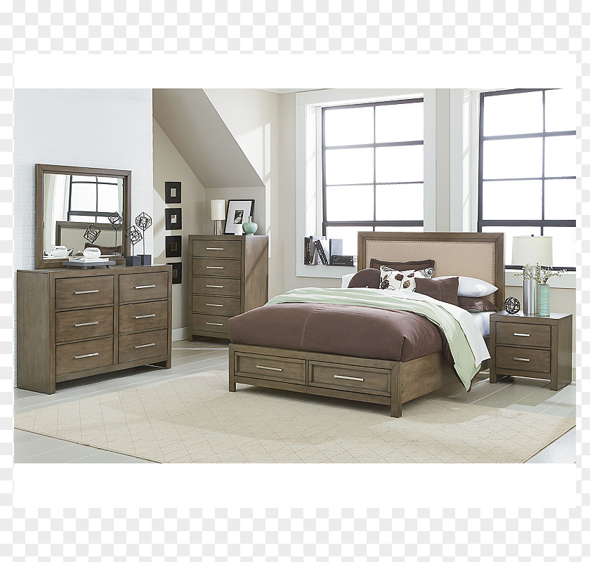 Bed Headboard Frame Platform Bedroom Furniture Sets PNG