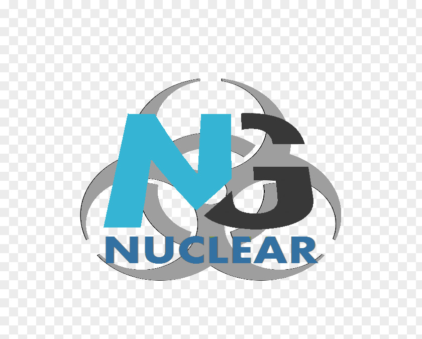Design Logo Nuclear Gaming Brand PNG