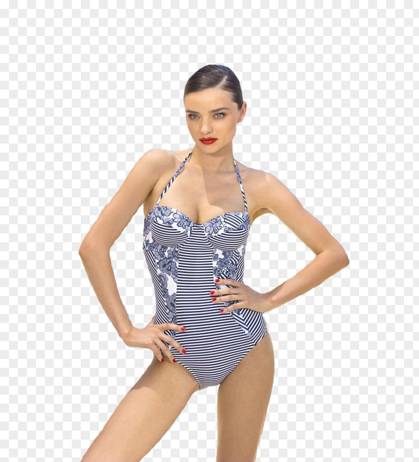 Miranda Kerr Fashion Model KORA Organics Swimsuit PNG