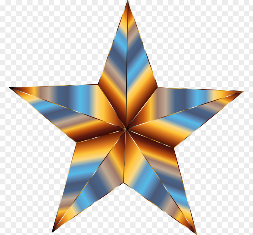 Shiny Star Silver Template PNG