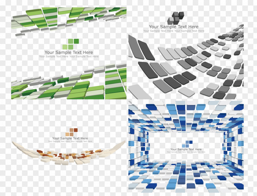 Three-dimensional Sense Of Space Squares Background Euclidean Vector Download Clip Art PNG