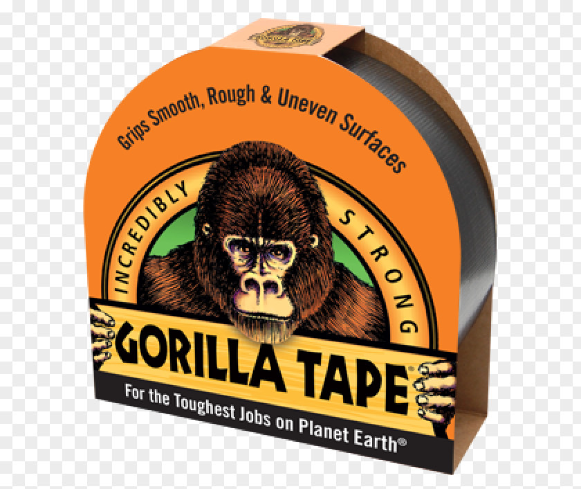 Black Gorilla Adhesive Tape Glue Company PNG