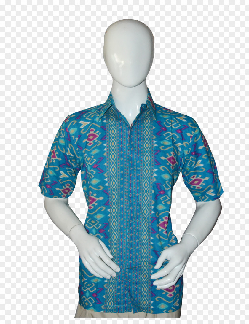 Button Sleeve Blouse Outerwear Dress PNG