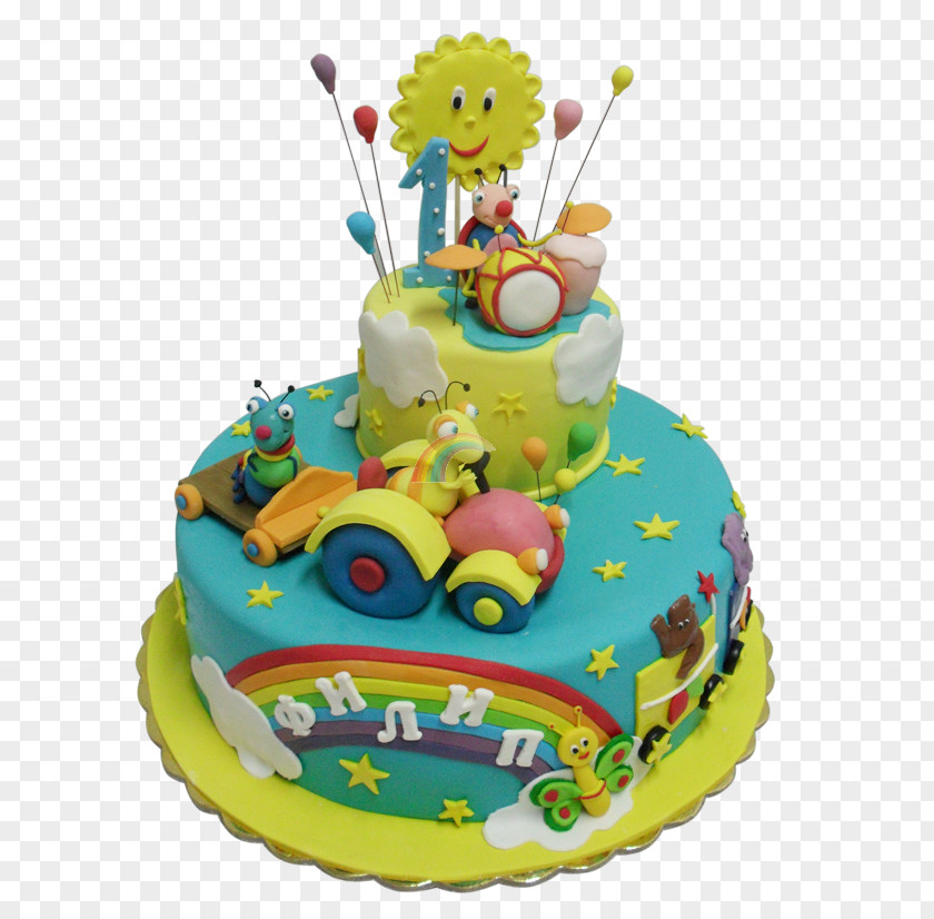 Cake Birthday Torte Sugar Decorating Paste PNG