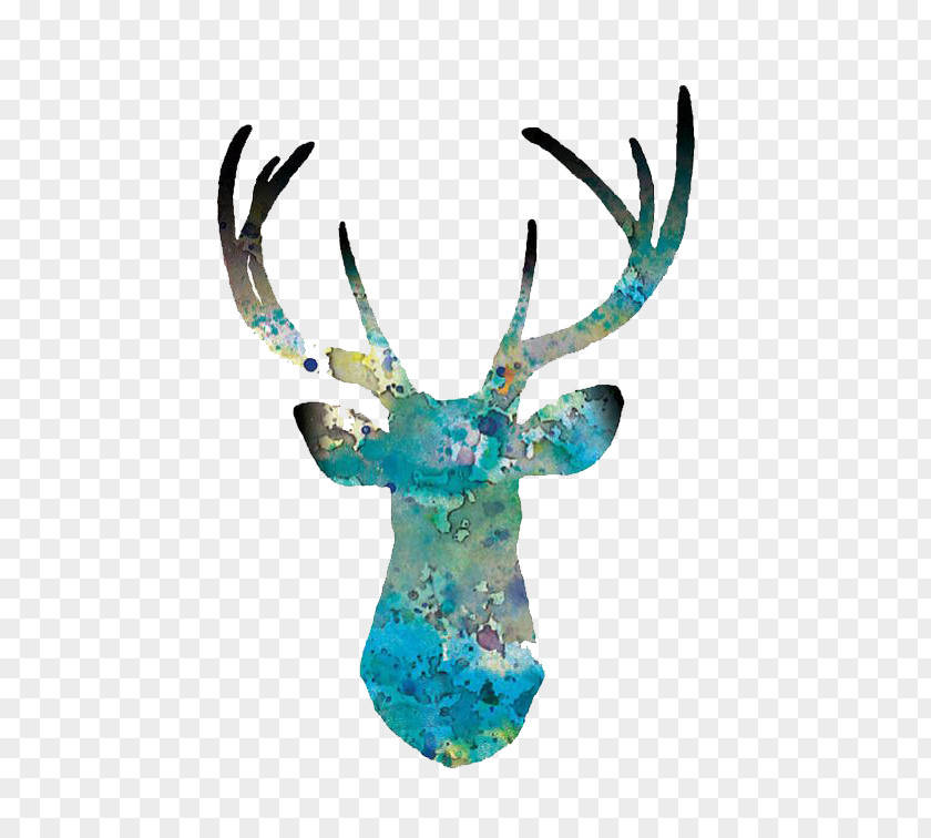 Deer Art Printmaking Drawing Painting PNG