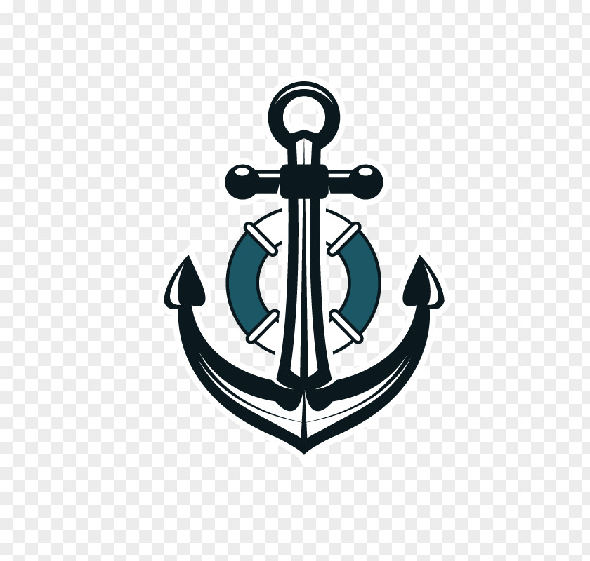 Nautical Elements Vector Label,Anchors,Lifebuoy Anchor Maritime Transport Ship Sailing PNG