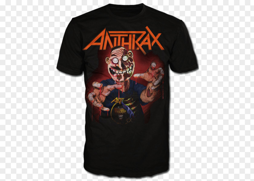 T-shirt Anthrax For All Kings Among The Living Sock PNG