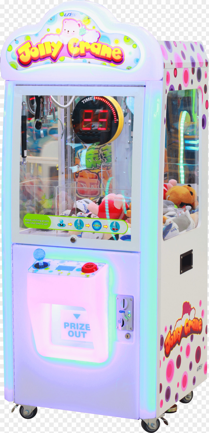 Toy Claw Crane Game Machine PNG