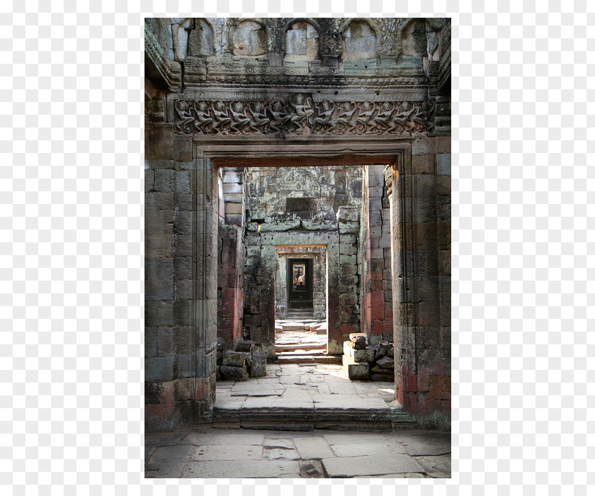 Unesco World Heritage Site Temple Preah Khan Angkor Wat Thom Khmer PNG