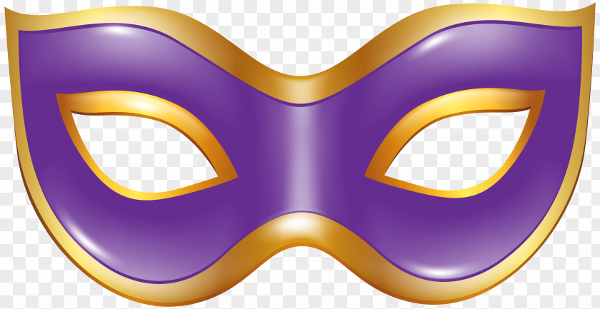 Carnival Mask Purple Transparent Clip Art Image PNG