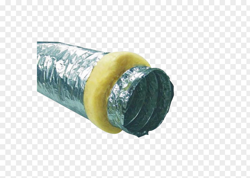 Duct Vapor Barrier Aluminium Foil Thermal Insulation Pipe PNG