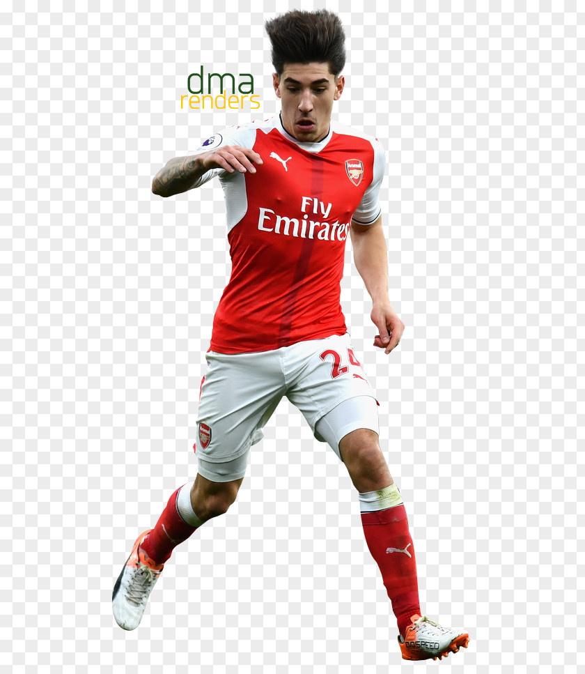 Hector Héctor Bellerín Jersey Football Player Clip Art PNG