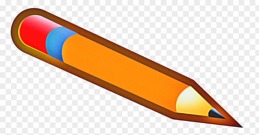 Pencil Yellow Cartoon PNG