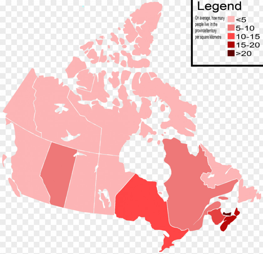 Map Canada United States Vector PNG